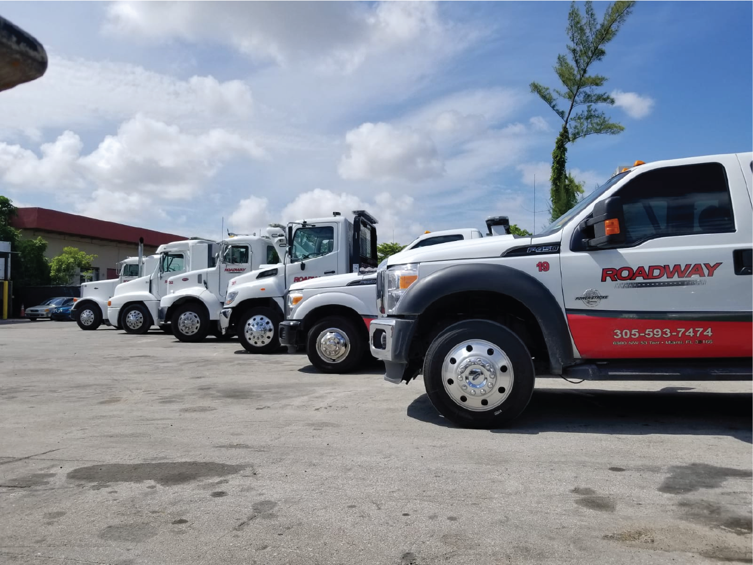 Roadway's truck fleet